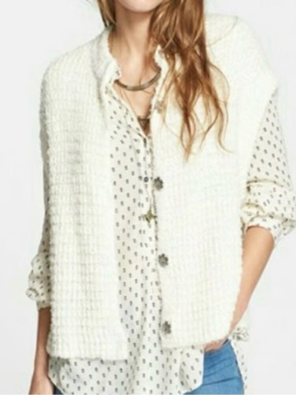 Free People knit sweater vest